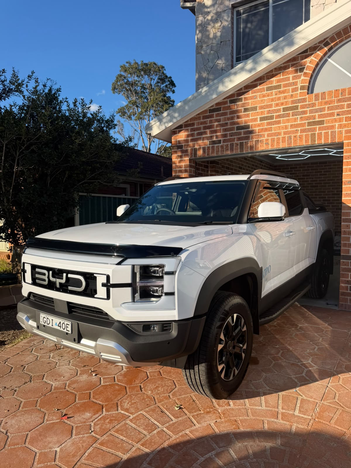 White SUV after ceramic protection service
